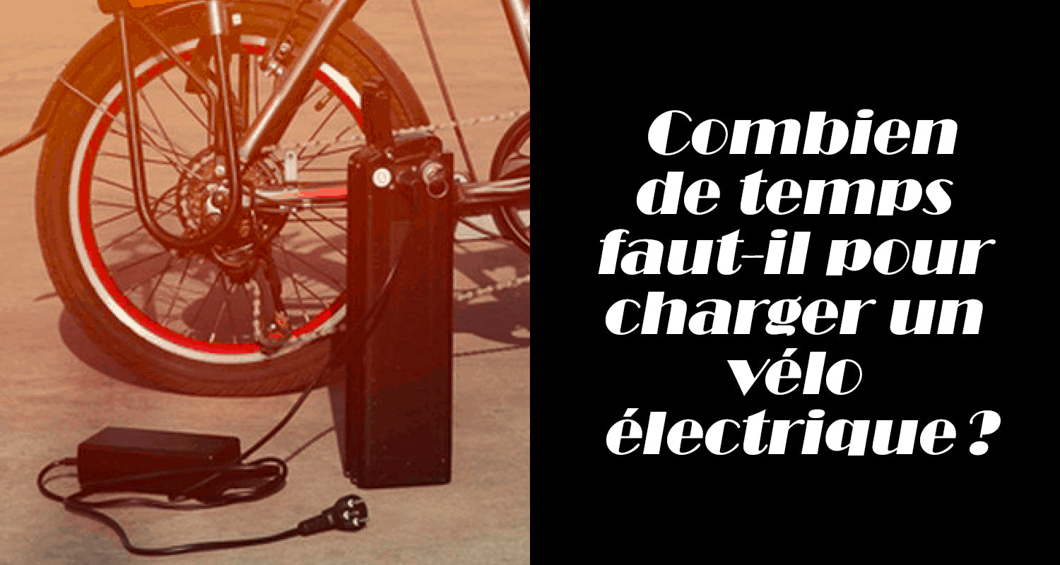Combien de temps faut-il pour charger un vélo électrique ?