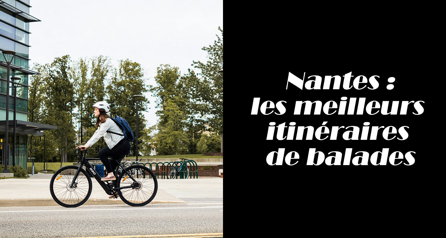 Nantes : les meilleurs itinéraires de balades à parcourir avec votre vélo électrique