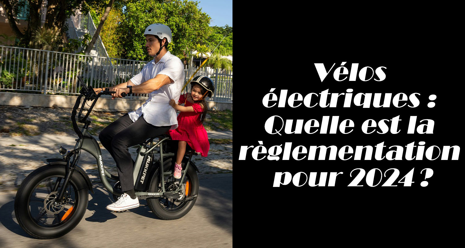 Vélos électriques : Quelle est la règlementation pour 2024 ?