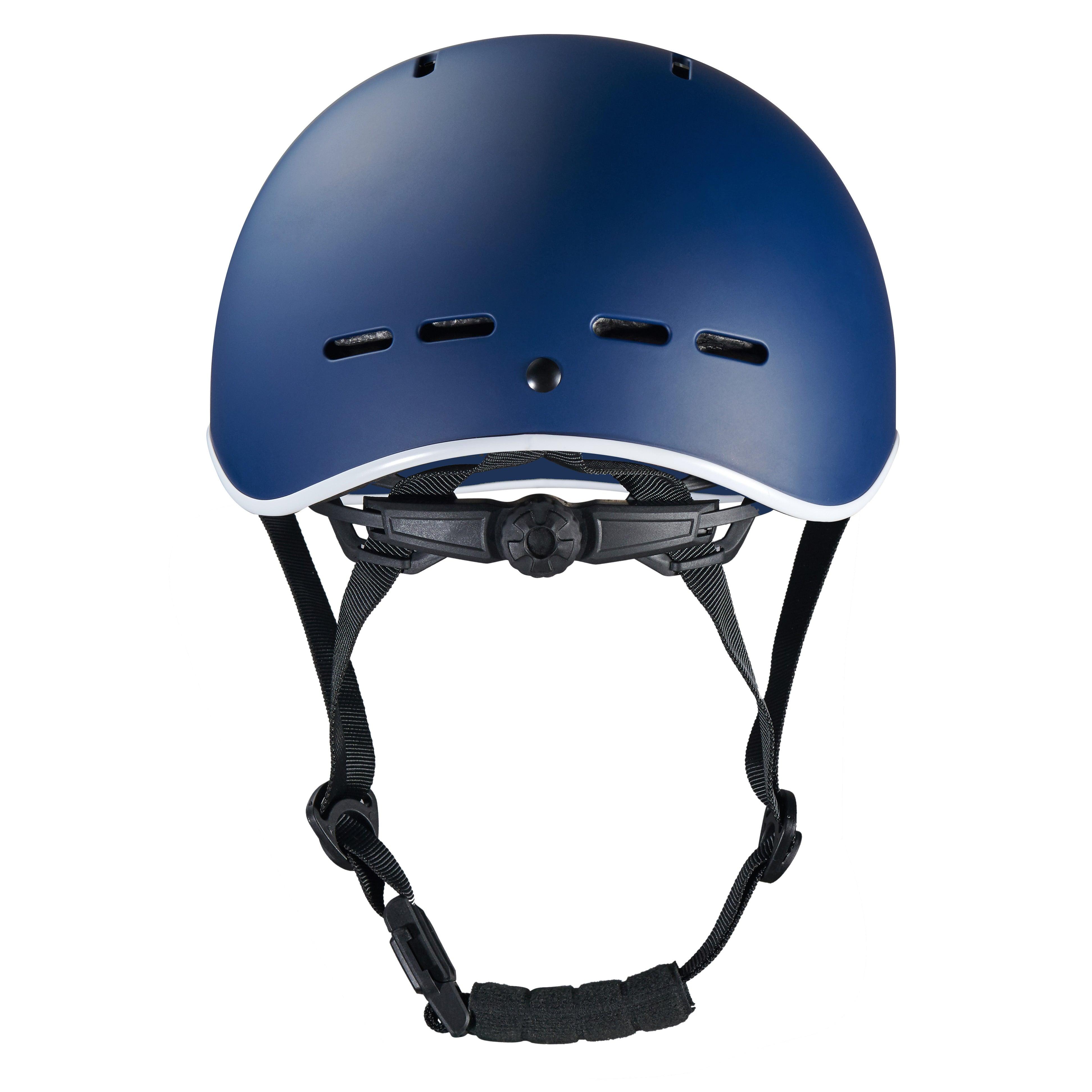 Casque Eroz Vintage Collection pour Trottinette Electrique et Vélo (Bleu/Noir)