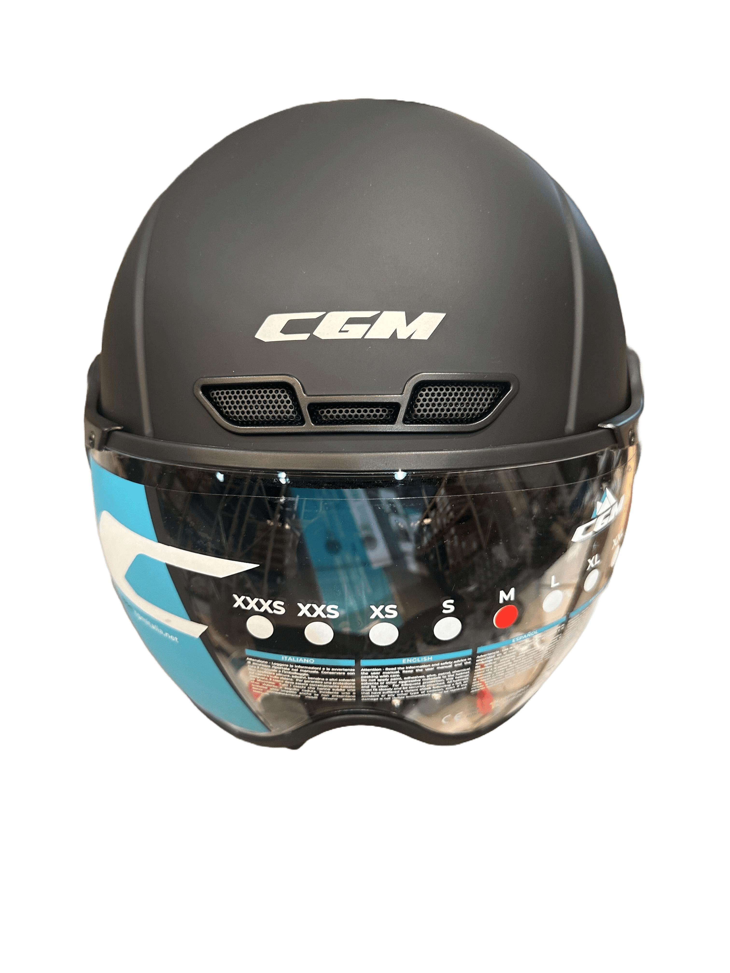 Casque Trottinette CGM Ebi Mono Noir Mat