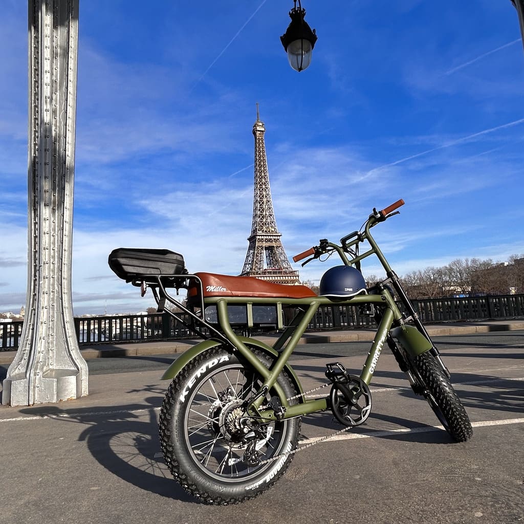 Vélo électrique Garrett Miller X biplace cargo (VERSION 2024)