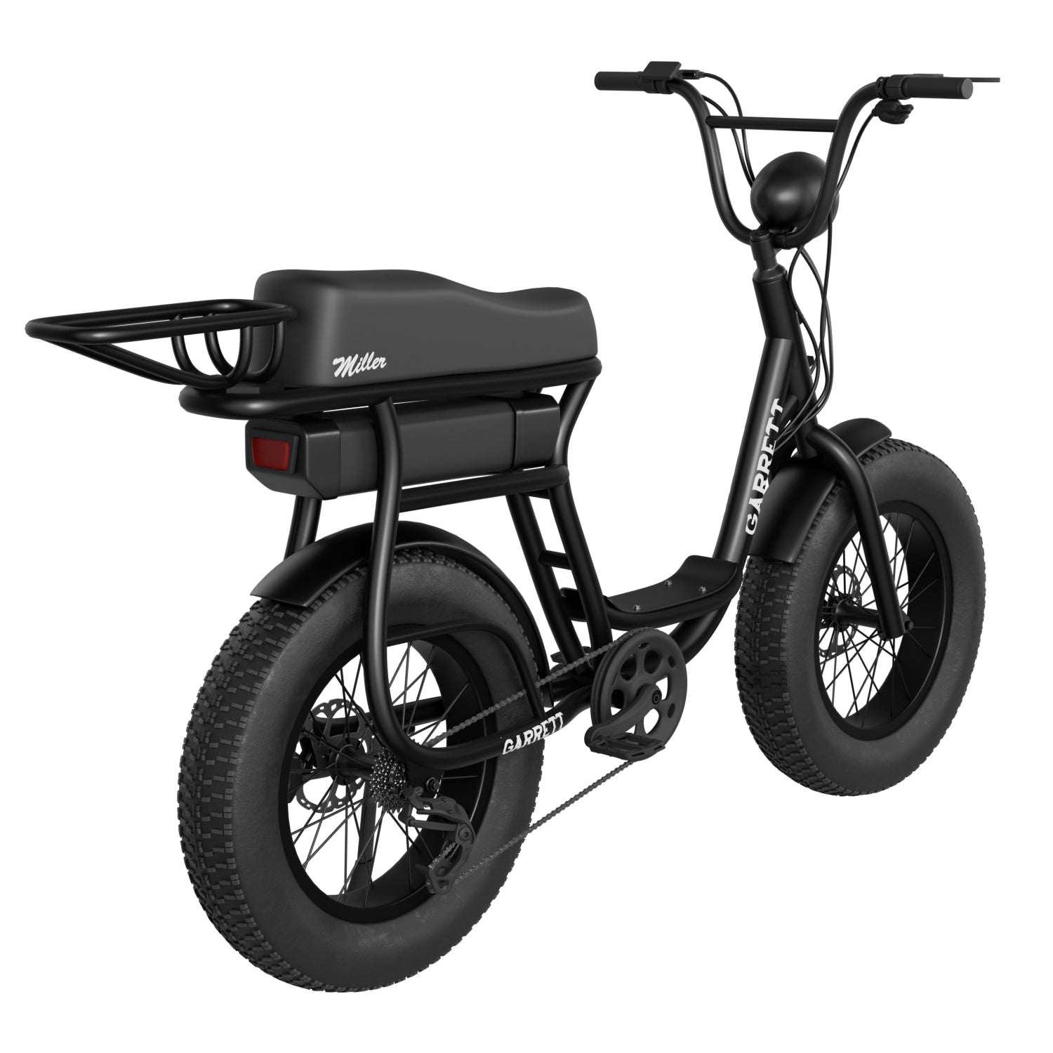 Vélo électrique Garrett Miller Urban biplace cargo