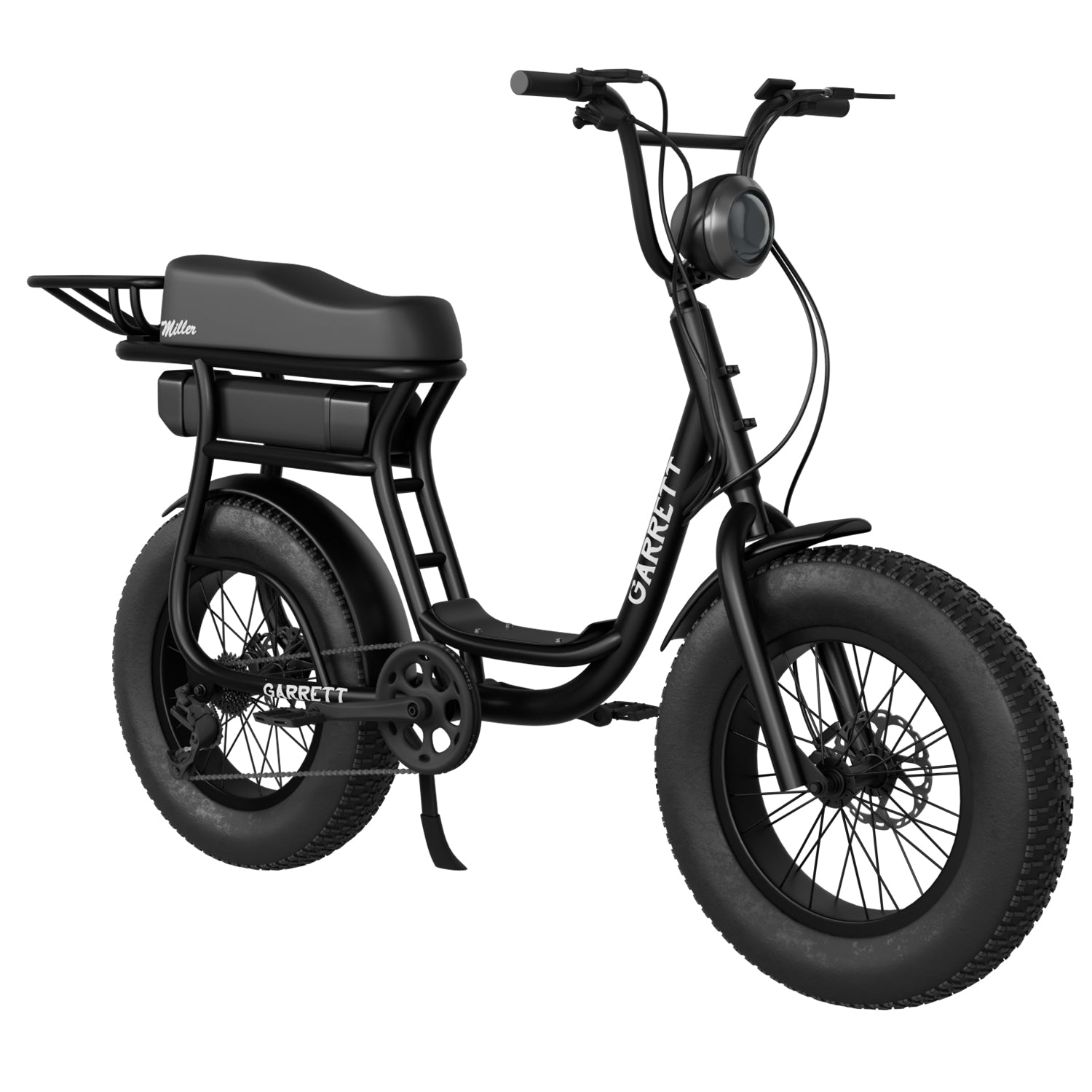 Vélo électrique Garrett Miller Urban biplace cargo