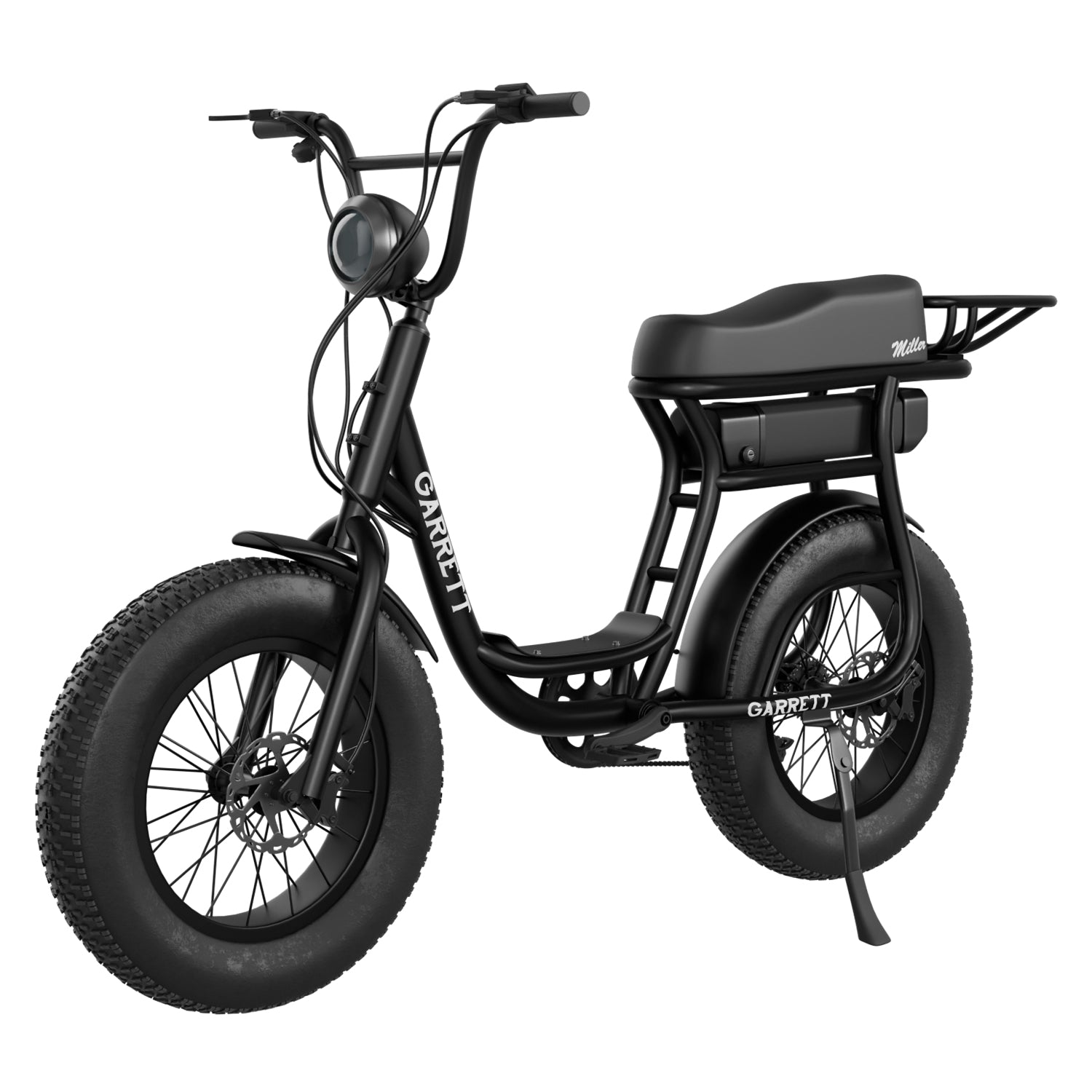 Garrett Miller Urban two-seater cargo electric bike