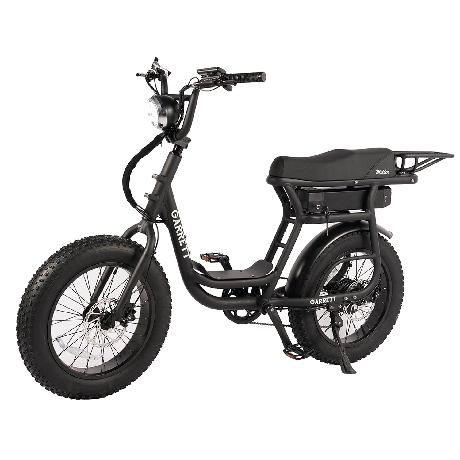 Vélo électrique Garrett Miller Urban biplace cargo