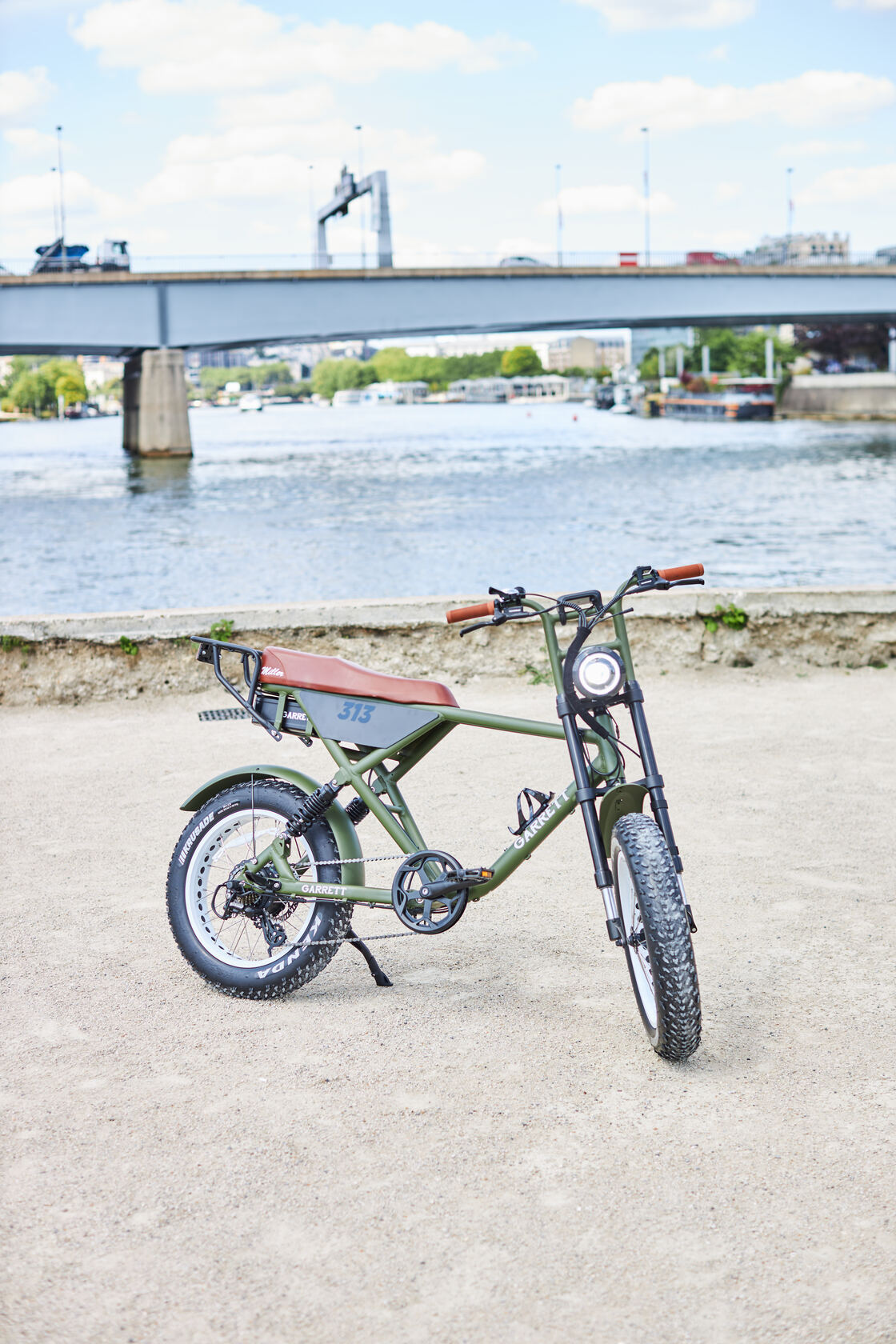 Vélo électrique Garrett Miller Z biplace cargo (Version 2024)