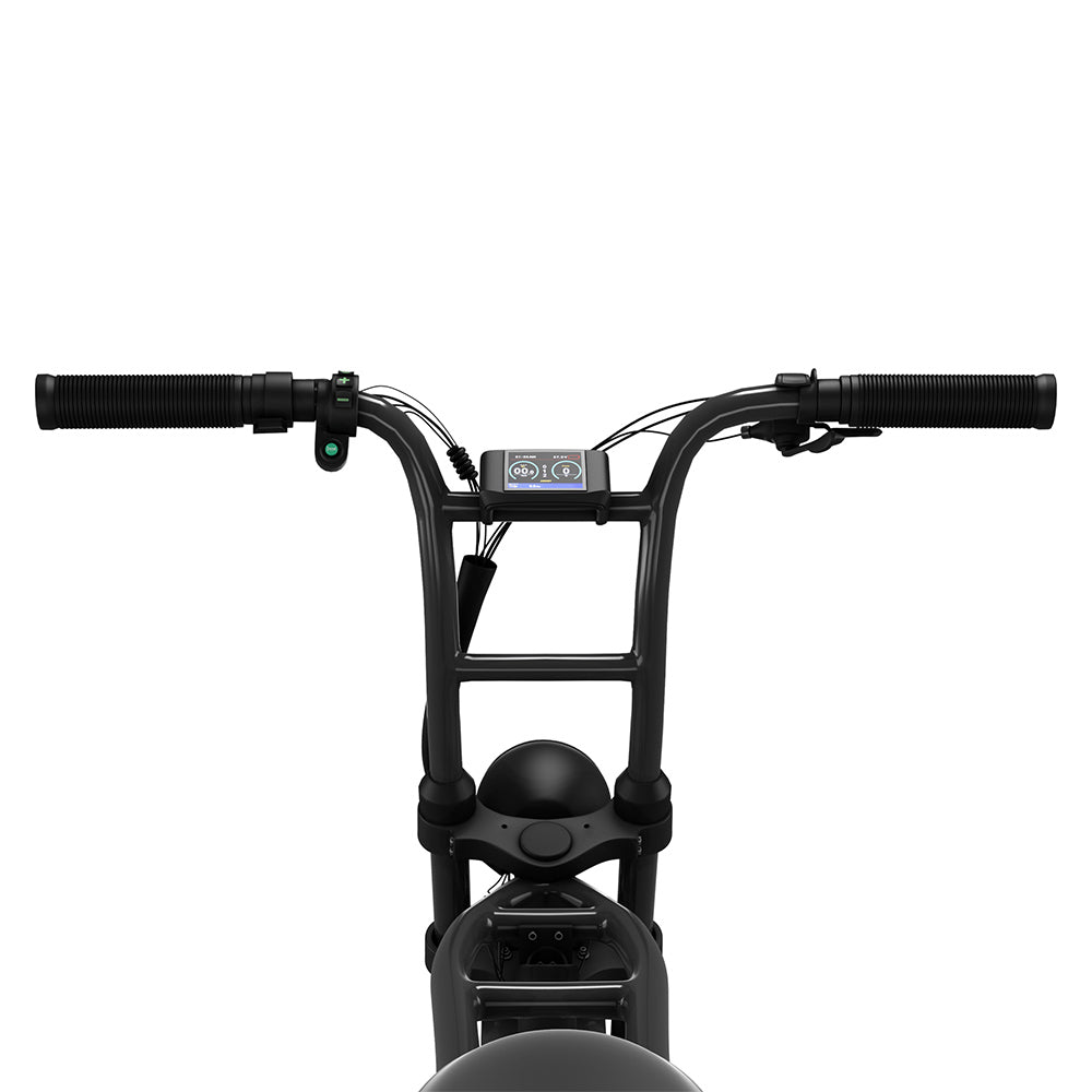 vélo électrique garrett miller x noir fat bike nouvelle version 2021 afficheur display bafang 650c bluetooth couleur